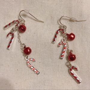 F21 Xmas Earrings